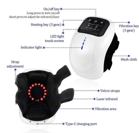 LincoRX Heating Massage Knee