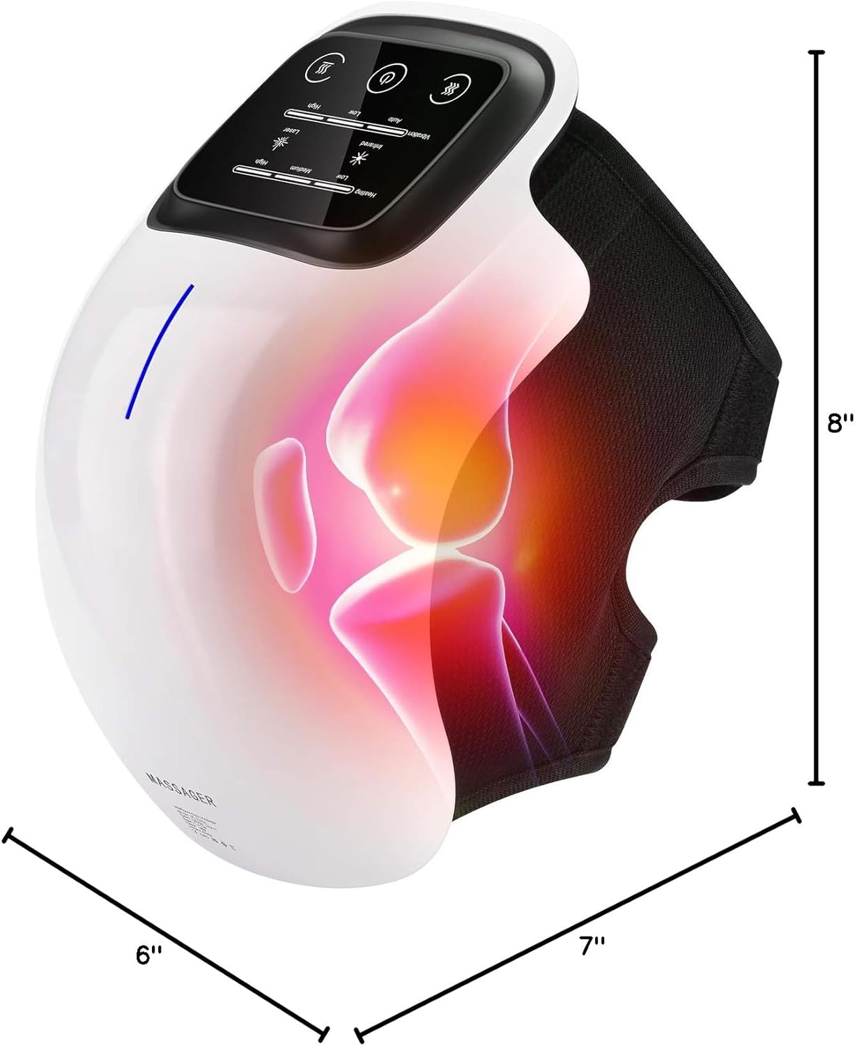 LincoRX Heating Massage Knee