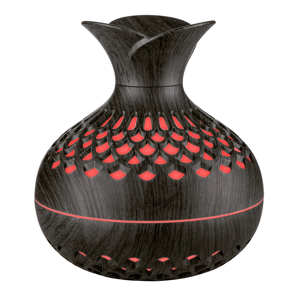 Lincorx™ Wood Grain Flower Humidifier